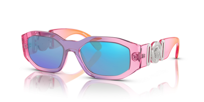 Pink, Blue-Mirrored