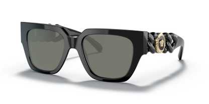 Black, Green-Polarized