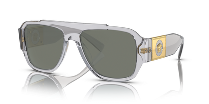 Transparent Grey, Green