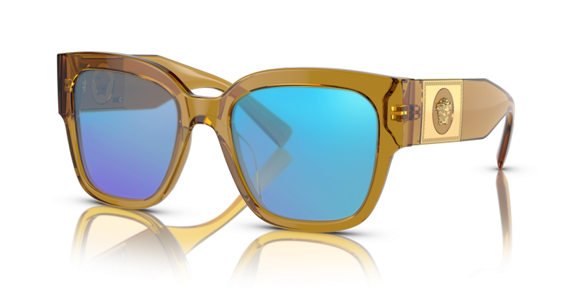 Transparent Honey, Blue-Mirrored