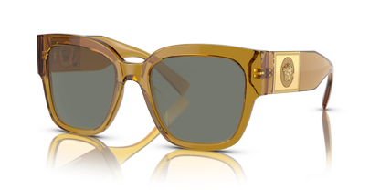 Transparent Honey, Green-Polarized