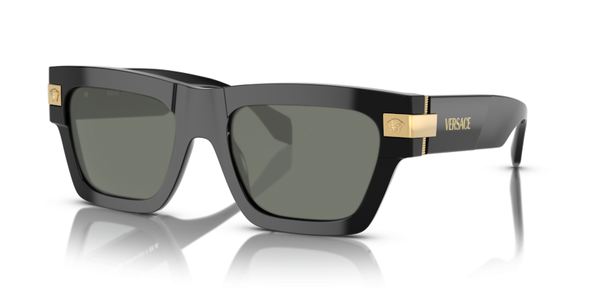 Black, Green-Polarized