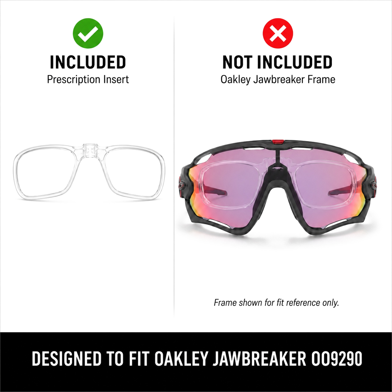 Oakley OO9290 Jawbreaker Prescription Insert